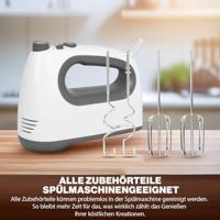 Clatronic HM 3775 Handmixer 400 W Wit - thumbnail