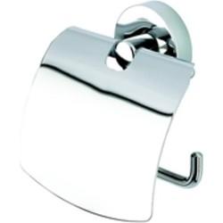 Geesa Luna closetrolhouder met klep chroom 915508