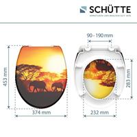 Schutte Duroplast WC-bril AFRICA met soft-close en quick-release
 82360 - thumbnail