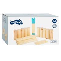 Small Foot - houten kub compact werpspel, 21dlg. - thumbnail