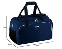 JAKO 1950 Sporttas Classico - Marine - Bambini (ca. 19 Liter) - thumbnail