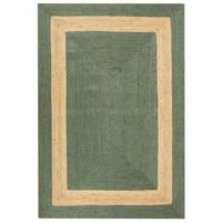 Beliani - KARAKUYU - Vloerkleed - Groen - 160 x 230 cm - Jute - thumbnail