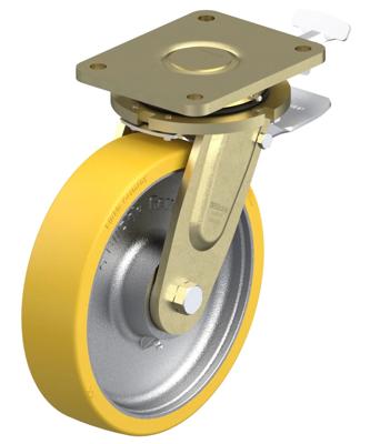 Blickle LS-GTH 250K-ST-RI4 Zwenkwiel met rem Wieldiameter: 250 mm Draagvermogen (max.): 1500 kg 1 stuk(s) Blickle LS-GTH 250K-ST-RI4 Zwenkwiel met rem Wieldiameter: 250 mm Draagvermogen (max.): 1500 kg 1 stuk(s)