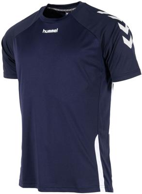 Hummel 160005 Authentic Tee - Navy-White - XL Hummel 160005 Authentic Tee - Navy-White - XL