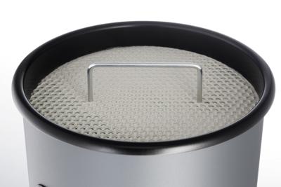 Durable Combi-asbak | d.260xH620mm zilver | staalplaat | 1 stuk - 333023 333023 - thumbnail