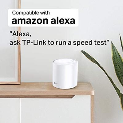 Deco X60 - Draadloze router - GigE, 802.11ax - 802.11a/b/g/n/ac/ax - Dual Band - set van 3 - wit