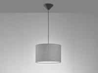 Fischer & Honsel HanglampVigo grijze kap - 60807 - thumbnail