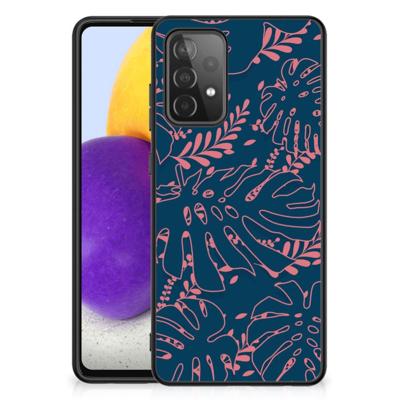 Samsung Galaxy A72 (5G/4G) Bloemen Hoesje Palm Leaves Samsung Galaxy A72 (5G/4G) Bloemen Hoesje Palm Leaves