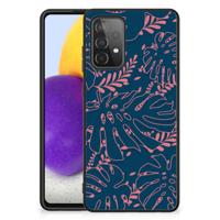 Samsung Galaxy A72 (5G/4G) Bloemen Hoesje Palm Leaves - thumbnail