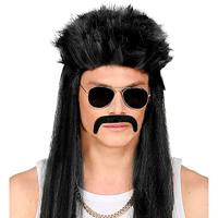 Snor zwart macho - thumbnail