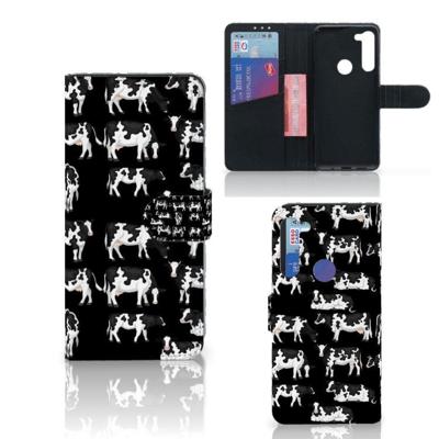 Motorola G8 Power | Telefoonhoesje | Met pasjeshouder | Koetjes Motorola G8 Power | Telefoonhoesje | Met pasjeshouder | Koetjes