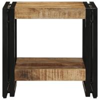 Salontafel Bruin 40 x 40 x 38 cm massief mangohout - thumbnail