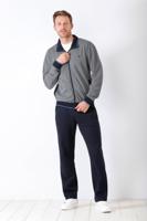 Warme blauw heren huispak van Hajo - thumbnail