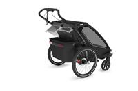 THULE fiets-kinderkar "chariot sport 2 double". bicycle trailer chariot sport double - thumbnail