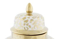 Tibor DKD Home Decor Porselein Gouden Wit Koloniaal (22 x 22 x 30 cm) - thumbnail