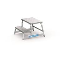 Zarges opstap 400mm platformhoogte - thumbnail