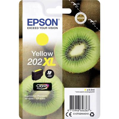 Epson Inktcartridge 202XL Origineel Geel C 13 T 02H44010 Epson Inktcartridge 202XL Origineel Geel C 13 T 02H44010