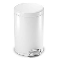 Simplehuman Afvalemmer Rond 4,5 liter (Wit) - thumbnail