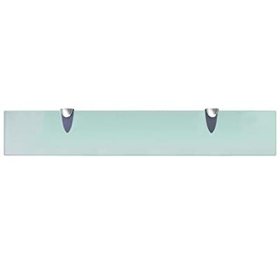 VidaXL Zwevend schap 60x10 cm 8 mm glas VidaXL Zwevend schap 60x10 cm 8 mm glas