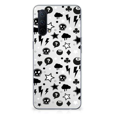 Silicone Back Case OnePlus Nord CE 5G Silver Punk Silicone Back Case OnePlus Nord CE 5G Silver Punk