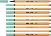 Fineliner stabilo point 88/12 f eucalyptus | 10 stuks - thumbnail