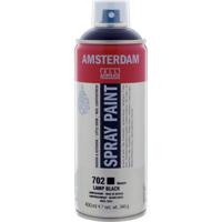 Amsterdam All Acrylics Amsterdam • spray paint lampenzwart 702 400ml - thumbnail