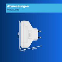 REV 00337171 00337171 Nachtlamp LED Koudwit Wit - thumbnail