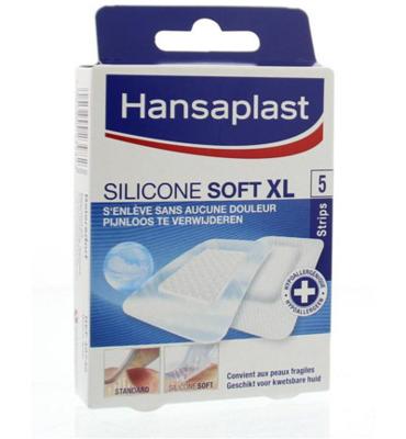 Hansaplast Hansaplast Silicone Soft Pleisters Xl (5st)