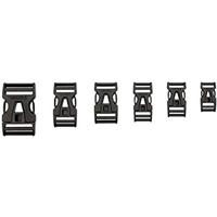 Vaude Steckschnalle 25 mm Dual Adjust black 25 mm - thumbnail