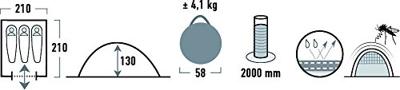 High Peak Hyperdome 3P tent High Peak Hyperdome 3P tent