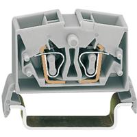 WAGO 264-731 Doorgangsklem 10 mm Spanveer Toewijzing: L Grijs 1 stuk(s) - thumbnail