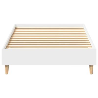Bedframe zonder matras 90x190 cm spaanplaat wit