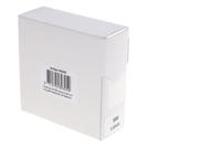 Rillprint ronde etiketten, diameter 25 mm, rol van 500 stuks, transparant - thumbnail