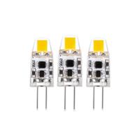 G4 LED Lampen - 12V - 1W vervangt 10W - Warm wit licht - 3PACK - thumbnail