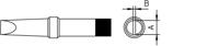 Weller 4PTH7-1 Soldeerpunt Puntvorm Grootte soldeerpunt 0.8 mm Lengte soldeerpunt: 35 mm Inhoud: 1 stuk(s) - thumbnail