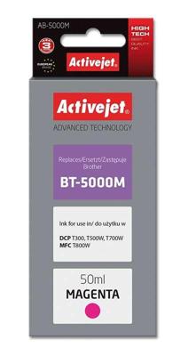 Activejet AB-5000M inkt (vervanging Brother BT-5000M; Supreme; 50 ml; rood)