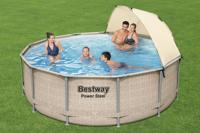 Bestway Zwembadset Power Steel met luifel 396x107 cm - thumbnail