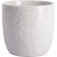 Gusta Koffiemok Aardewerk Wit Aardewerk Ø7cm x 7cm - thumbnail