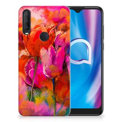 Smartphone hoesje Alcatel 1S (2020) Tulips Smartphone hoesje Alcatel 1S (2020) Tulips