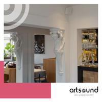 ArtSound: UNI20 Satelliet Speakers (2pc), 10 - 40 W - Wit - thumbnail