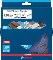 Bosch Accessoires EXPERT Multi Material carbide Slijpkop grof | plat | 180 mm | 22,23 mm - 2608901747 - thumbnail