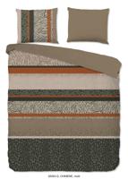 Good Morning Dekbedovertrek "dierenprint strepen" - Multi - (200x200/220 cm) - Katoen - thumbnail