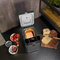 Graef BA806EU Broodbakmachine Anti-aanbaklaag, Timerfunctie 750 g IJzermica (zijdemat), Grijs - thumbnail