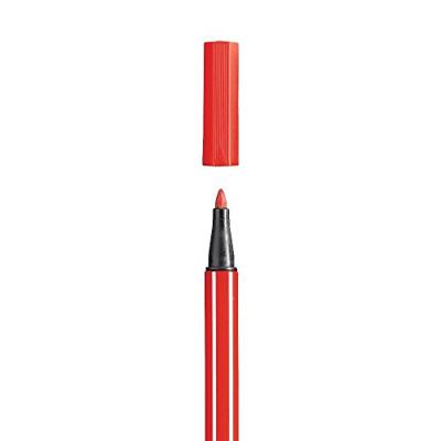 STABILO Pen 68 viltstift, karmijnrood