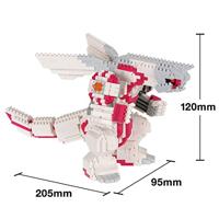Bakstenen figuur - BANDAI - NANOBLOCK - Pokémon - Palkia - 1050 stuks - thumbnail