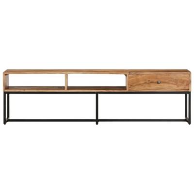 Tv-meubel 160x30x45 cm massief acaciahout Tv-meubel 160x30x45 cm massief acaciahout