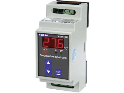 Emko ESM-1510-N.5.12.0.1/00.00/2.1.0.0 Tweestandenregelaar Temperatuurregelaar PTC -50 tot 130 °C Relais 5 A (l x b x h) 62 x 35 x 90 mm