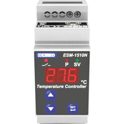 Emko ESM-1510-N.5.18.0.1/00.00/2.0.0.0 Tweestandenregelaar Temperatuurregelaar NTC -50 tot 100 °C Relais 5 A (l x b x h) 62 x 35 x 90 mm