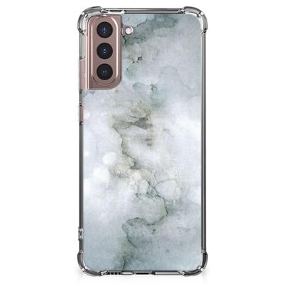 Back Cover Samsung Galaxy S21 Plus Painting Grey Back Cover Samsung Galaxy S21 Plus Painting Grey