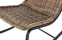 WOOOD Schommelstoel 'Tom' kleur Naturel - thumbnail